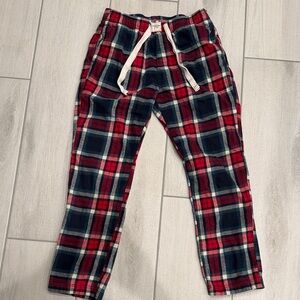 Abercrombie & Fitch Red and Blue Plaid pajama Pants